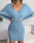 Stylish Women's V-Neck Sweater in Luxurious Knitted Fabric – Available in Multiple Colors and Sizes