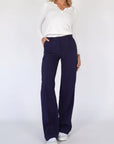 Variant image for High Waist Wide Leg Pants for Women – Comfortable, Versatile Trousers in Soft Fabric-19