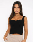 Essential Women's White Crop Top – Comfortable Long Sleeve Design for Effortless Summer Style