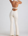 Black Flared Leg Jumpsuit for Women – Comfortable Stretch Fabric, Elegant and Versatile Design