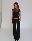 Elegant Lace Womens Blouse – Flattering Long Sleeve Top for Casual and Formal Occasions