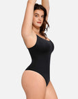 Seamless Shapewear Bodysuit with Adjustable Straps – Soft Body Shaper for a Flattering Silhouette