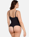 Seamless Shapewear Bodysuit with Adjustable Straps – Soft Body Shaper for a Flattering Silhouette