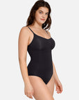 Seamless Shapewear Bodysuit with Adjustable Straps – Soft Body Shaper for a Flattering Silhouette