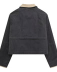 Stylish Women's Jacket with Slide Collar – Modern Narrow Fit for Work and Casual Wear, Sustainable Fabric, Autumn/Winter