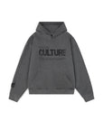 Variant image for Oversized Charcoal Hoodie with Kangaroo Pocket – Premium Waxed Cotton for Ultimate Comfort-1