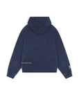 Oversized Charcoal Hoodie with Kangaroo Pocket – Premium Waxed Cotton for Ultimate Comfort