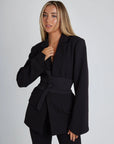 Customized Women's Blazer - Perfect Fit, Versatile Style, Available in Black and White