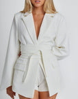Customized Women's Blazer - Perfect Fit, Versatile Style, Available in Black and White