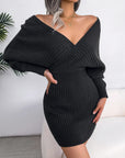 Stylish Women's V-Neck Sweater in Luxurious Knitted Fabric – Available in Multiple Colors and Sizes