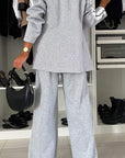 Lightweight Organic Cotton Women's Loungewear Set – Chic and Comfortable Casual Outfit for Home and Outings