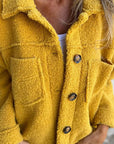 Stylish Women's Teddy Jacket – Warm Fluffy Outerwear for Autumn and Winter, Available in Multiple Colors