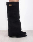 Brown Knee High Boots for Women – Elegant High Suede Long Boots with Comfortable Fit