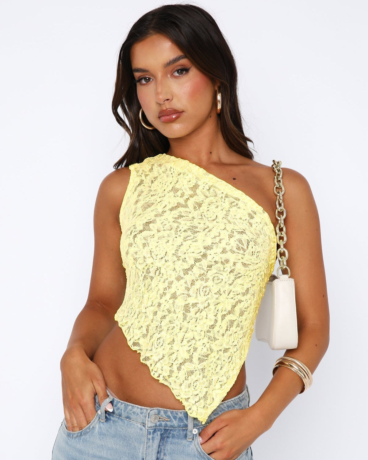 Variant image for Elegant Lace Women's Top – Versatile Going Out Blouse in Soft, Breathable Fabric-1