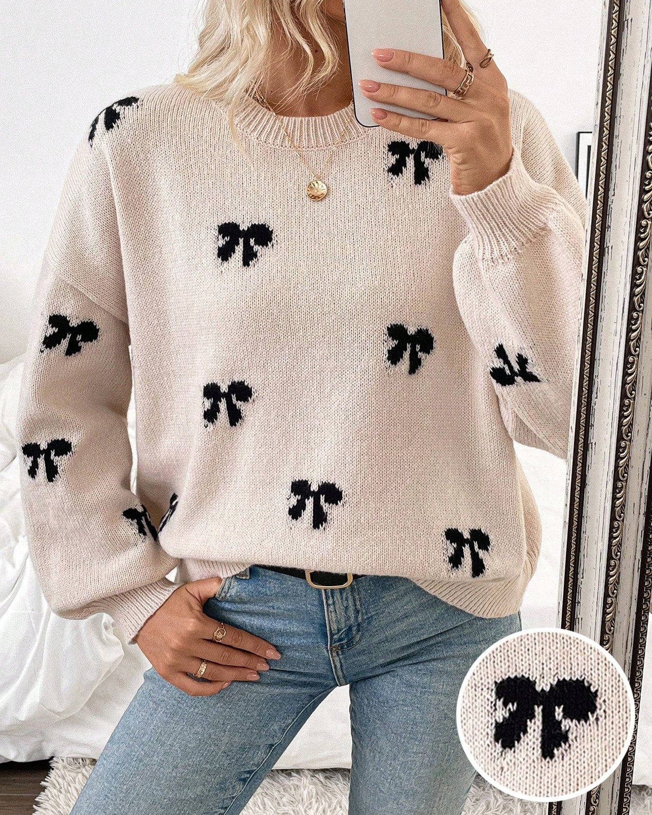 Variant image for Stylish Women's Sweater with Unique Design – Soft, Comfortable Fabric for Casual and Elegant Occasions-5