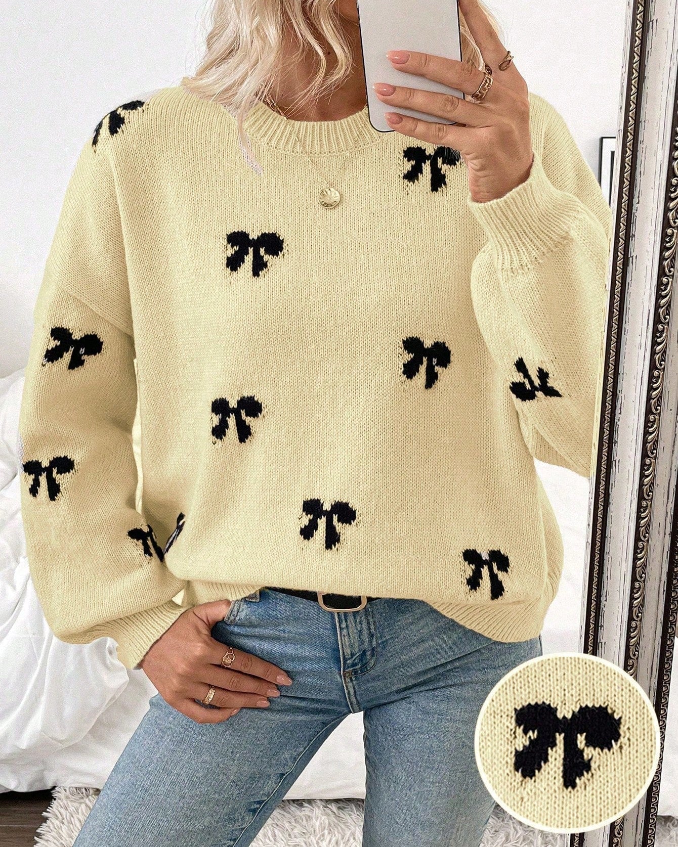 Variant image for Stylish Women's Sweater with Unique Design – Soft, Comfortable Fabric for Casual and Elegant Occasions-9