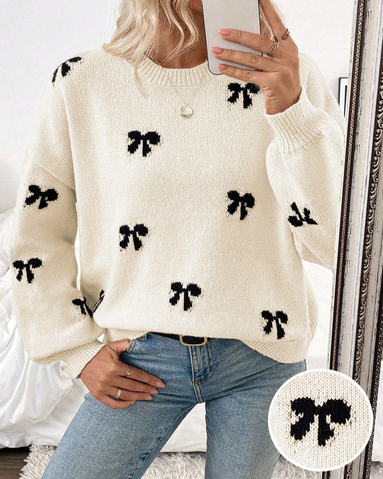 Variant image for Stylish Women's Sweater with Unique Design – Soft, Comfortable Fabric for Casual and Elegant Occasions-1