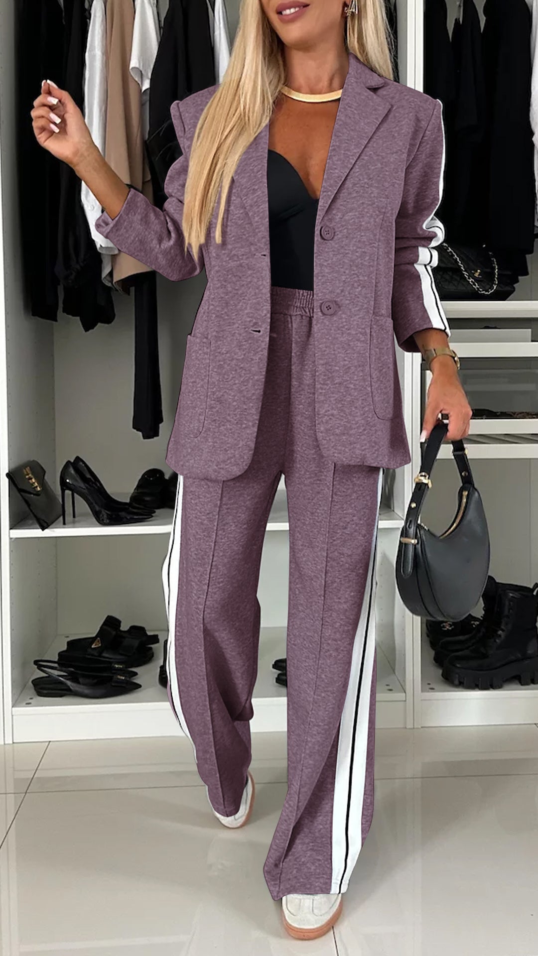 Variant image for Lightweight Organic Cotton Women's Loungewear Set – Chic and Comfortable Casual Outfit for Home and Outings-25