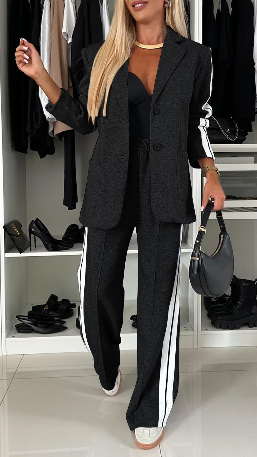 Variant image for Lightweight Organic Cotton Women's Loungewear Set – Chic and Comfortable Casual Outfit for Home and Outings-13