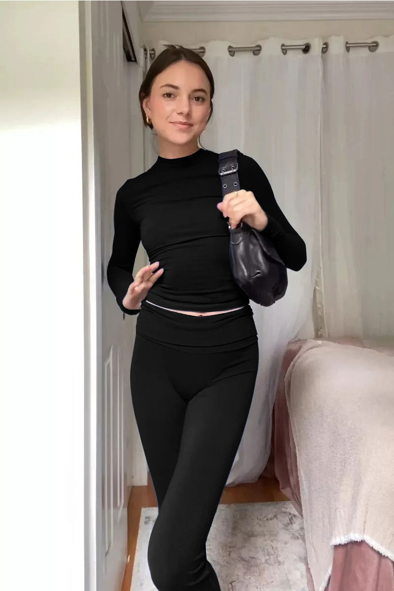Variant image for Soft Fabric Women's Lounge Set – Trendy Loungewear Two-Piece Outfit for Ultimate Comfort, Available in Multiple Colors and Sizes-22