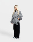 Luxurious Winter Coat for Women with Faux Fur Details – Elegant and Warm Outerwear
