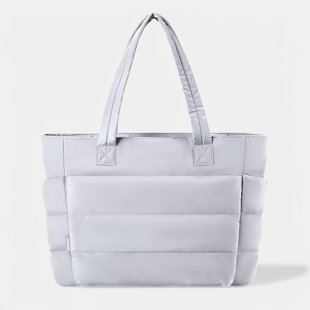 Variant image for Water-Resistant Tote Bag with Puffer Design – Spacious 20L Capacity for Daily Use and Laptops up to 15.6 Inches-4
