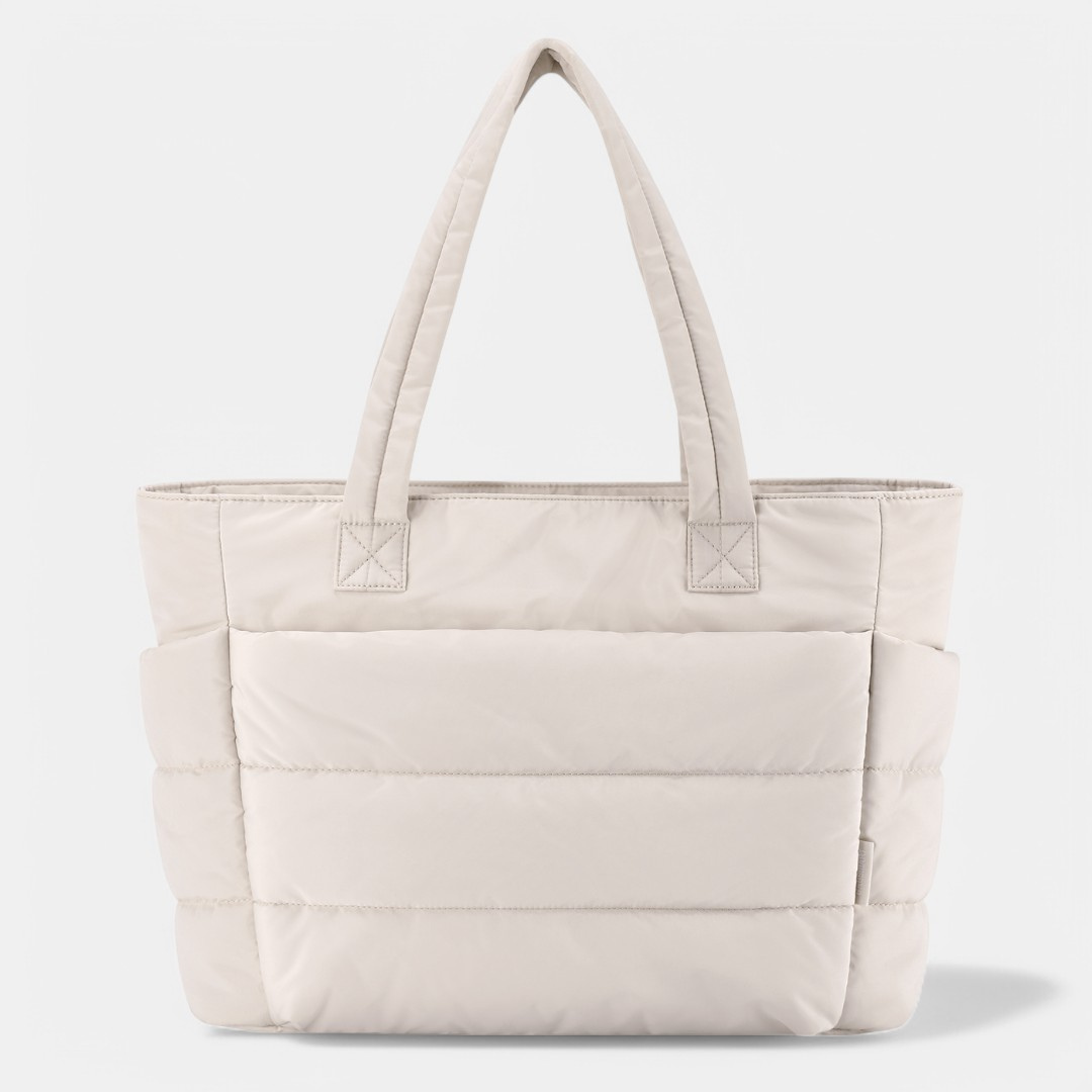 Variant image for Water-Resistant Tote Bag with Puffer Design – Spacious 20L Capacity for Daily Use and Laptops up to 15.6 Inches-1