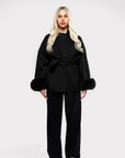 Variant image for Luxurious Winter Coat for Women with Faux Fur Details – Elegant and Warm Outerwear-11