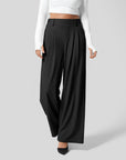 Stretchy Women's Pants for Work – Comfortable and Stylish Office Wear, Flattering Fit, Versatile for Casual or Professional Outfits