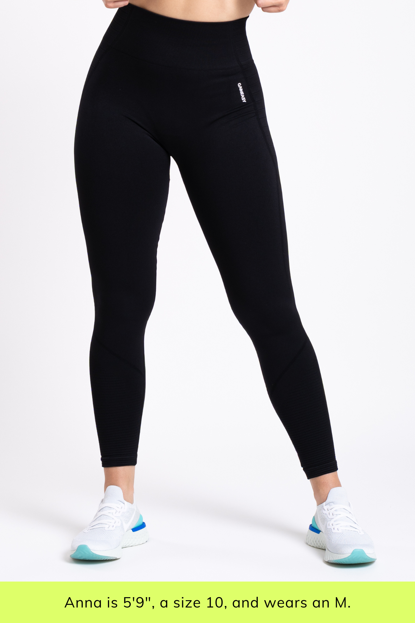 Evolve Seamless Leggings - Pitch Black