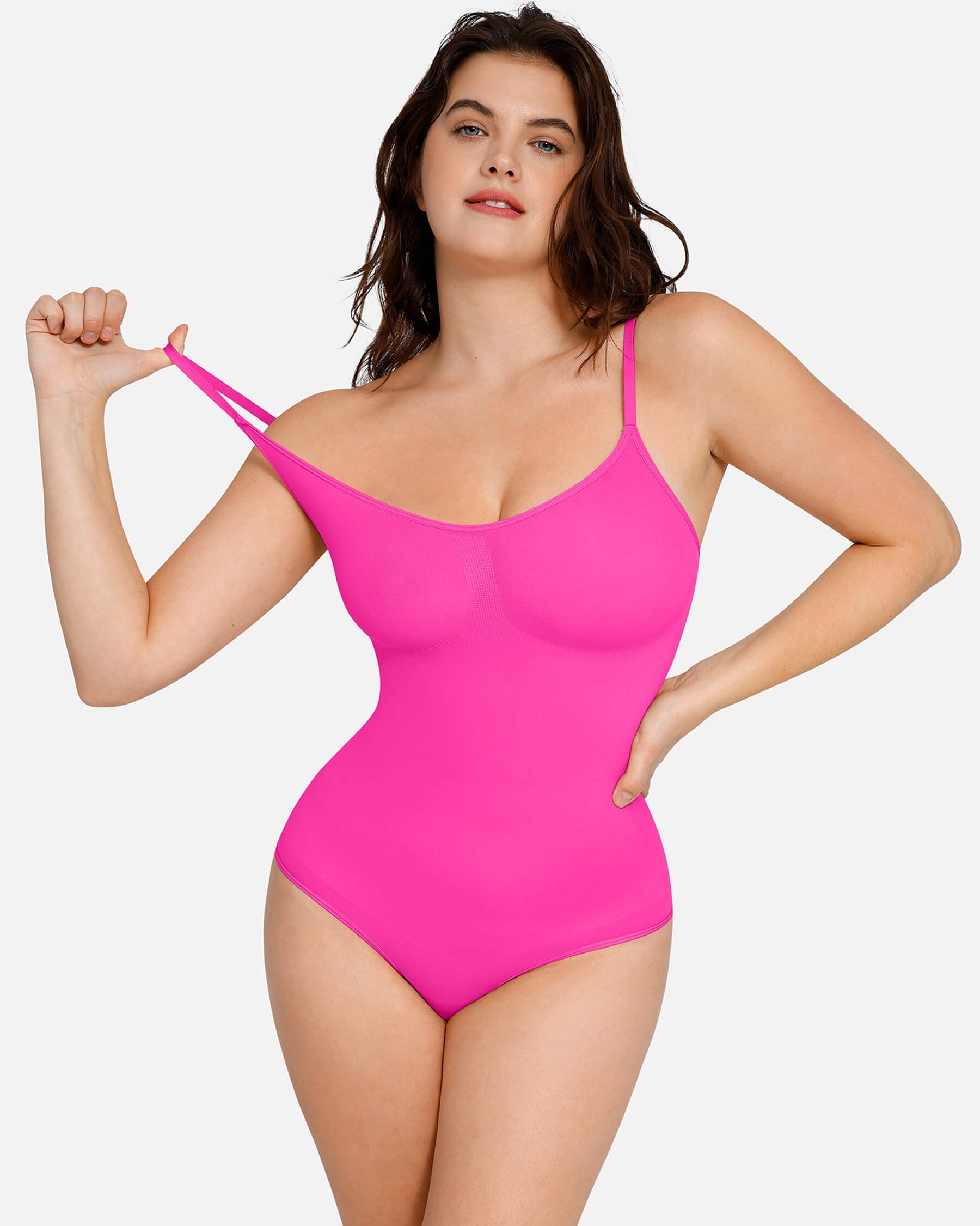 Variant image for Seamless Shapewear Bodysuit with Adjustable Straps – Soft Body Shaper for a Flattering Silhouette-7