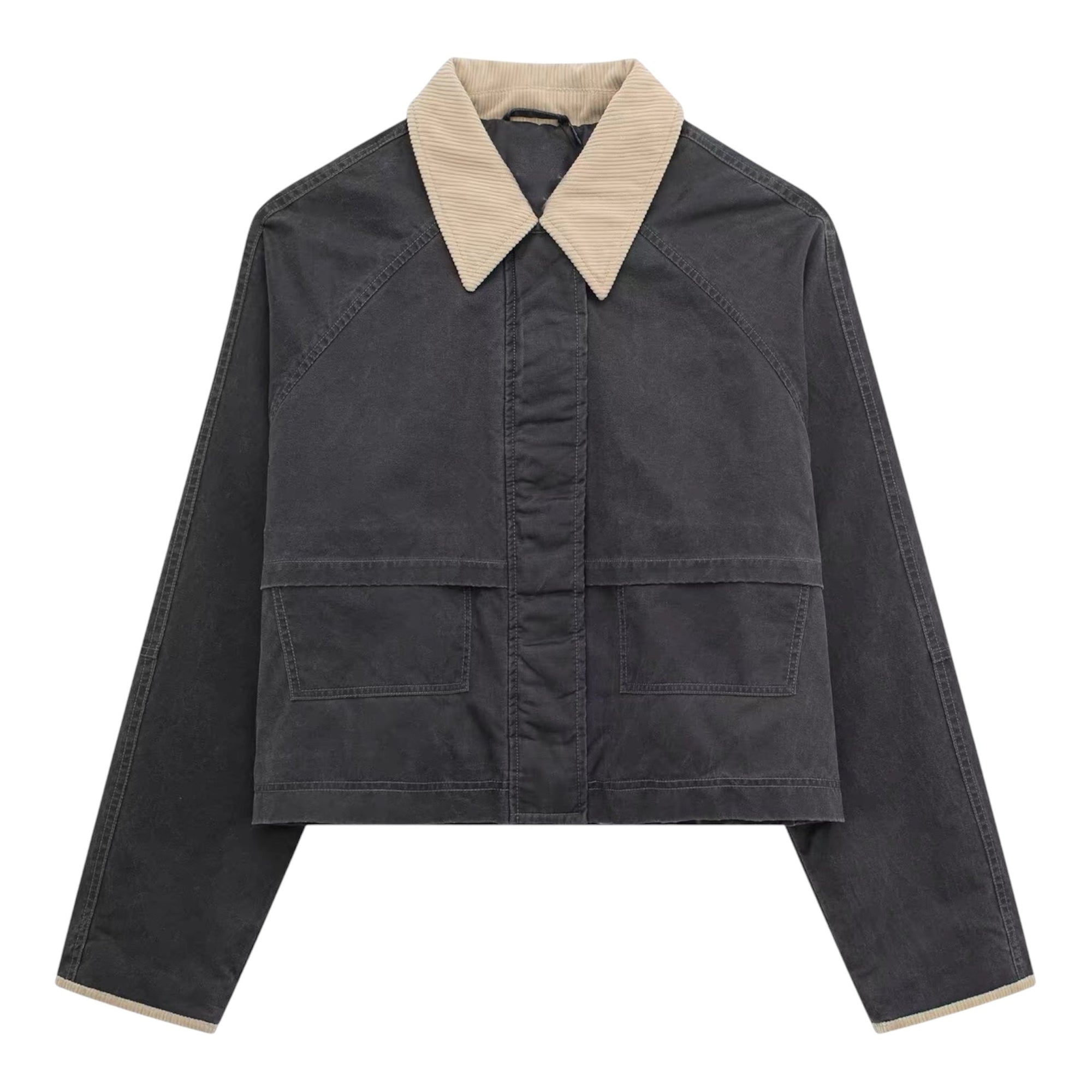 Variant image for Stylish Women's Jacket with Slide Collar – Modern Narrow Fit for Work and Casual Wear, Sustainable Fabric, Autumn/Winter-1