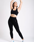 Evolve Seamless Leggings - Pitch Black