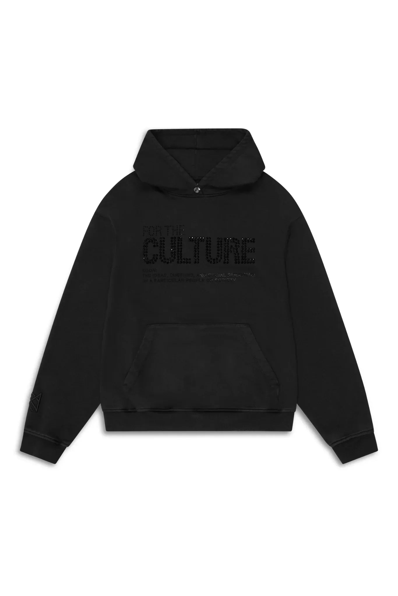 Variant image for Oversized Charcoal Hoodie with Kangaroo Pocket – Premium Waxed Cotton for Ultimate Comfort-11