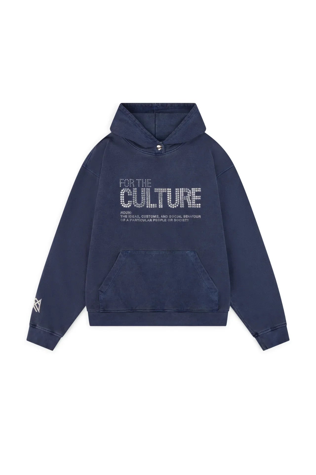 Variant image for Oversized Charcoal Hoodie with Kangaroo Pocket – Premium Waxed Cotton for Ultimate Comfort-6