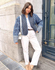 Reversible Women's Jacket – Two Stylish Looks, Soft Comfortable Fabric, Elegant Fit for All Seasons