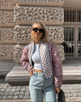 Reversible Women's Jacket – Two Stylish Looks, Soft Comfortable Fabric, Elegant Fit for All Seasons