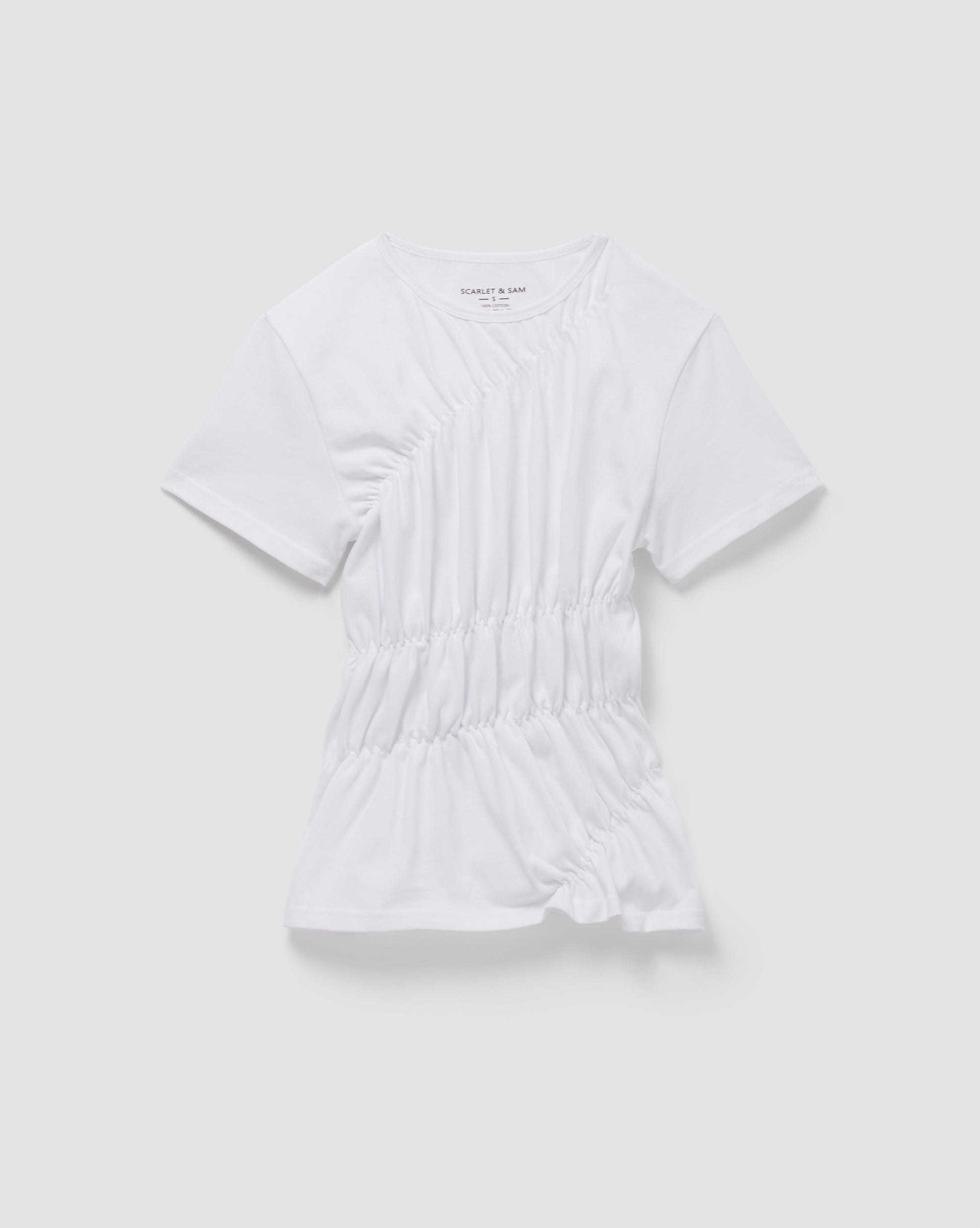Variant image for Scrunched Women's T-Shirt – Soft Breathable Fabric with Flattering Fit – Casual Relaxed Style in Multiple Colors-1