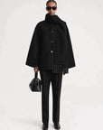 Variant image for Long Wool Coat with Scarf for Women – Timeless Elegance and Warmth for Winter-9