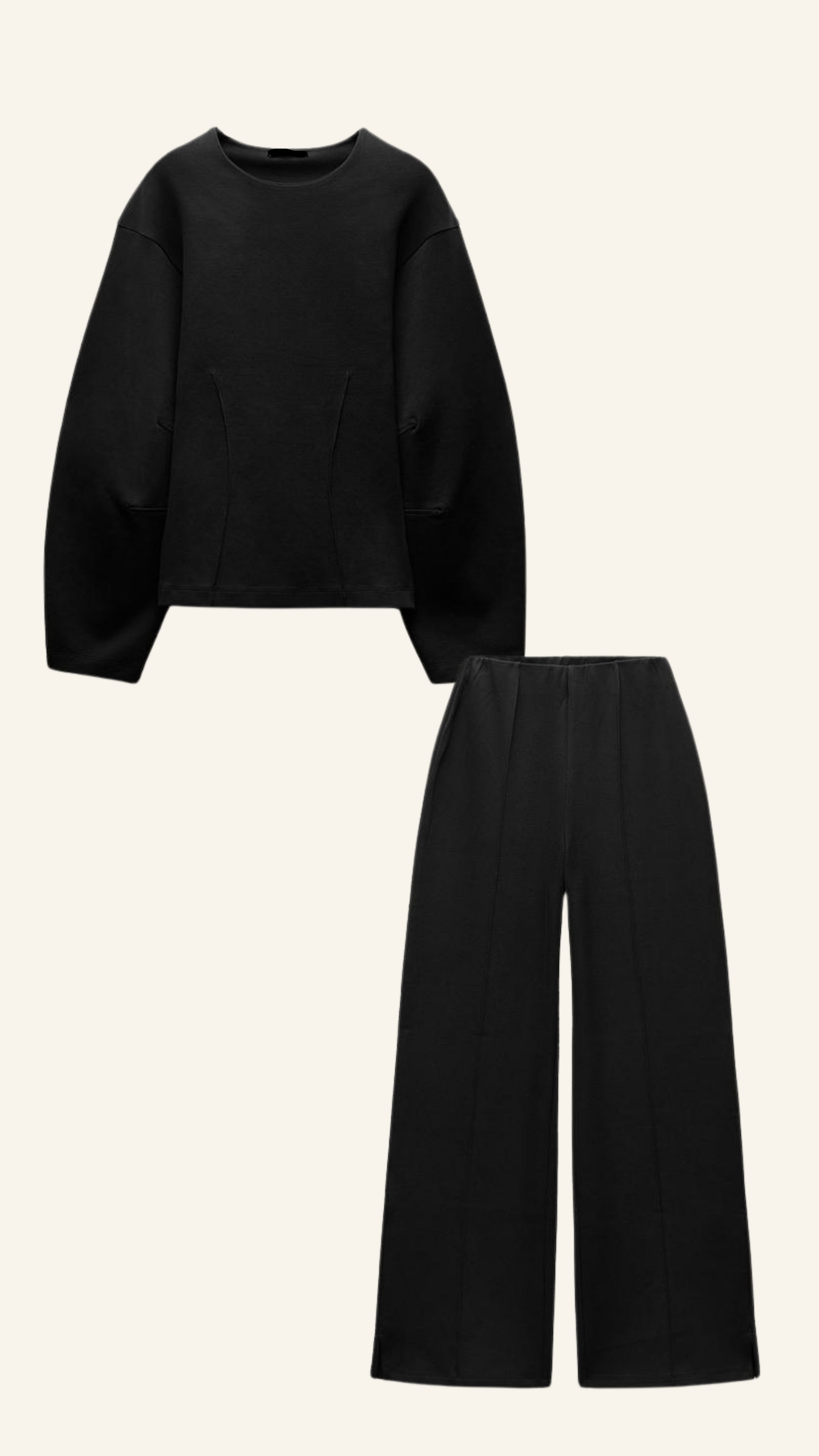 Variant image for Elegant Women's Loungewear Set, Super Soft Comfortable Fabric, Relaxed Fit for Casual and Formal Occasions-7
