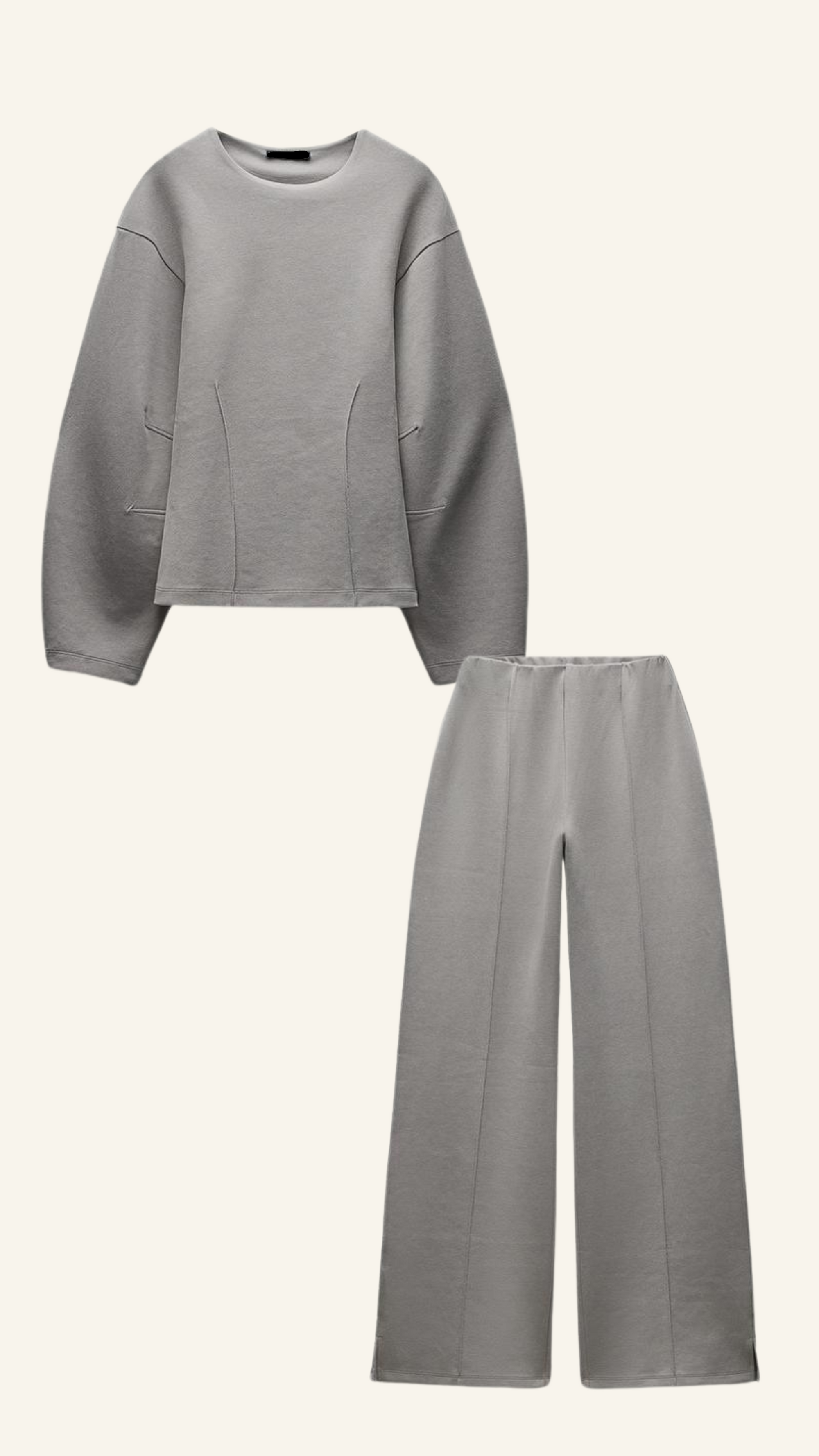 Variant image for Elegant Women's Loungewear Set, Super Soft Comfortable Fabric, Relaxed Fit for Casual and Formal Occasions-4