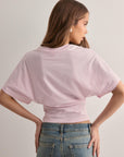 Wide Sleeve Women's T-Shirt, Relaxed Fit, Soft Fabric, Timeless Style - Casual Womens Shirts in Various Colors