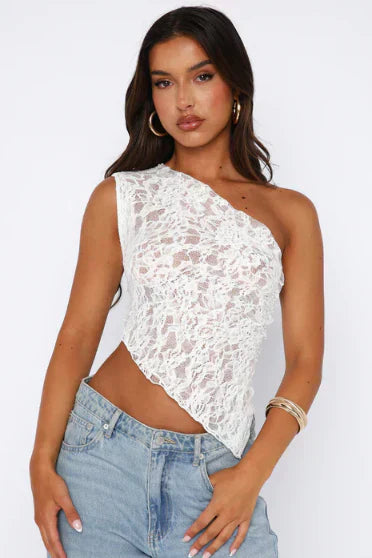 Variant image for Elegant Lace Women's Top – Versatile Going Out Blouse in Soft, Breathable Fabric-9